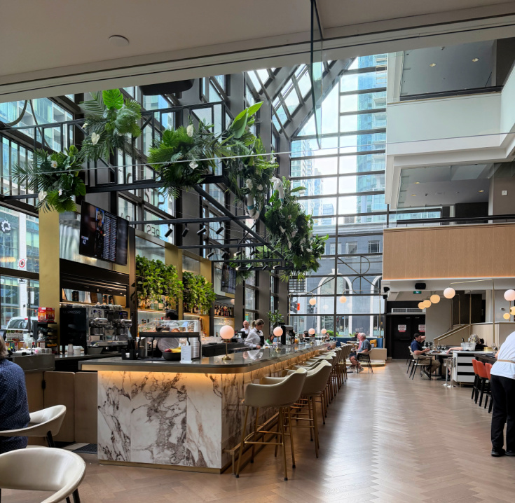 le sheraton centre montreal lobby